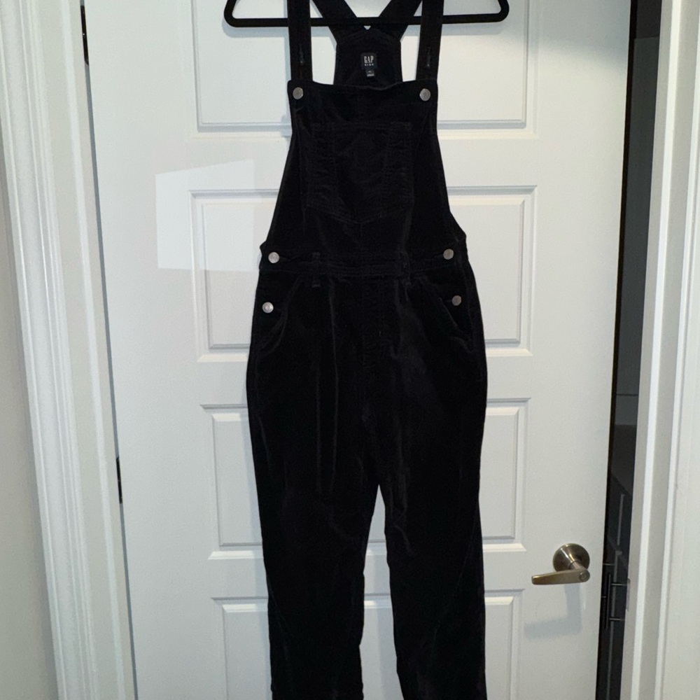 GAP KIDS Black Corduroy Overalls